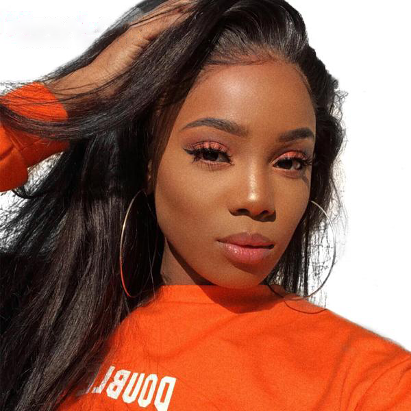 26inch 180% Density 360 Lace Front Wig Brazilian Body Wave Human Hair Lace Front Wig Plucked with Baby Hair Natural Color Remy