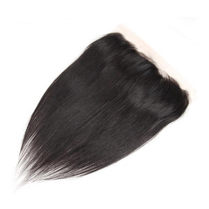 Straight Hair Lace Frontal 10-22inch Brazilian Remy 100% Human Hair Lace Frontal with Baby Hair