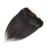 Straight Hair Lace Frontal 10-22inch Brazilian Remy 100% Human Hair Lace Frontal with Baby Hair